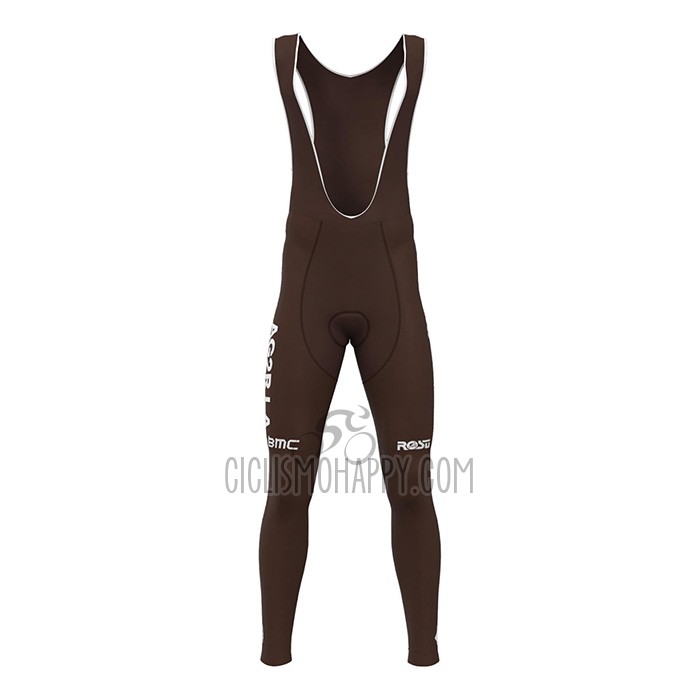 Ag2r Citroen Team Cycling Jersey Bib Tight 2022 Long Sleeve White